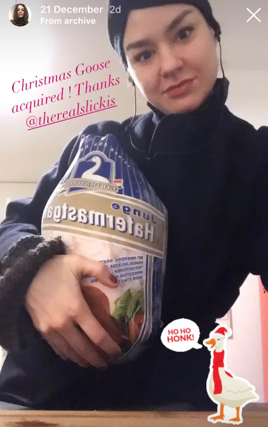 Christmas Goose Acquired!