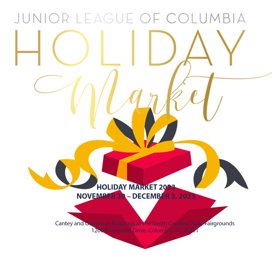Please join us next week for the holiday market in Columbia, SC