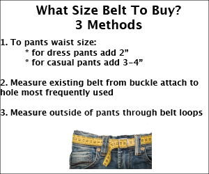What Belt Size to Buy?