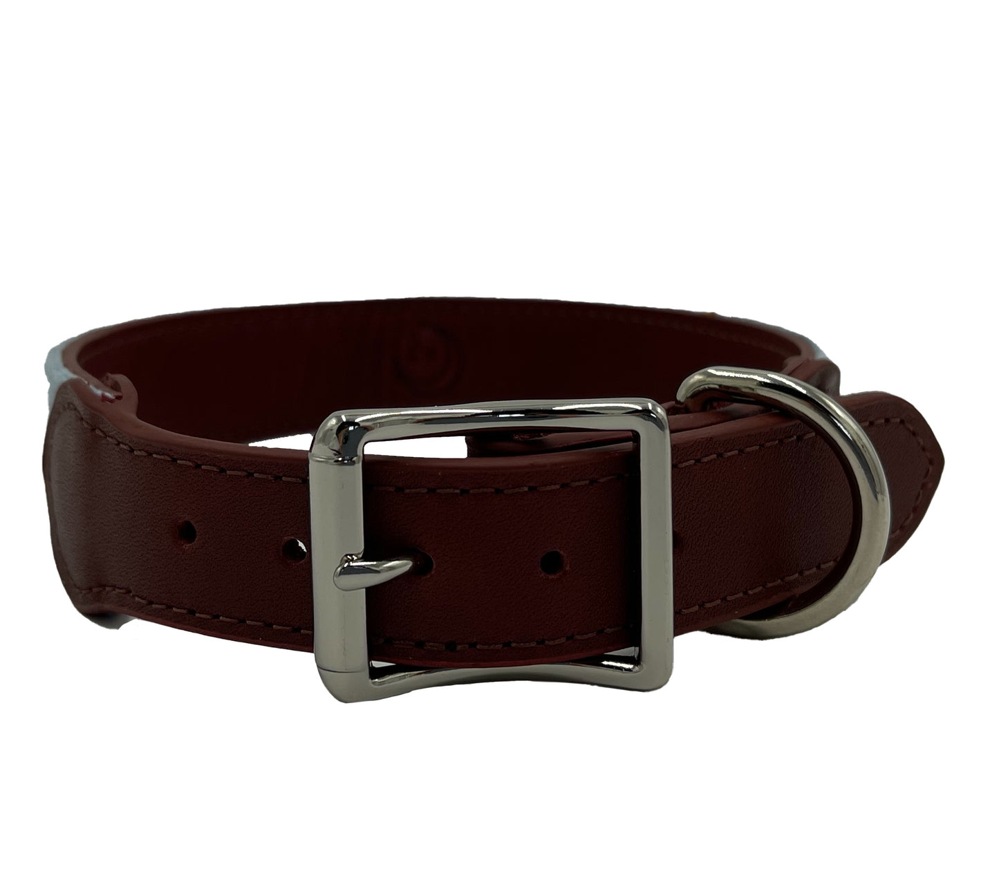 leather belt and metal buckle