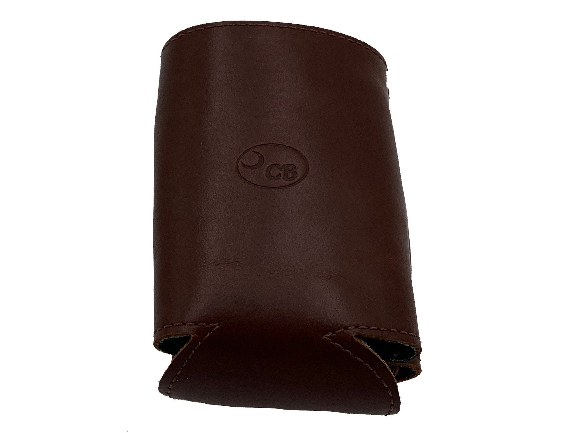 leather can cooler koozie back