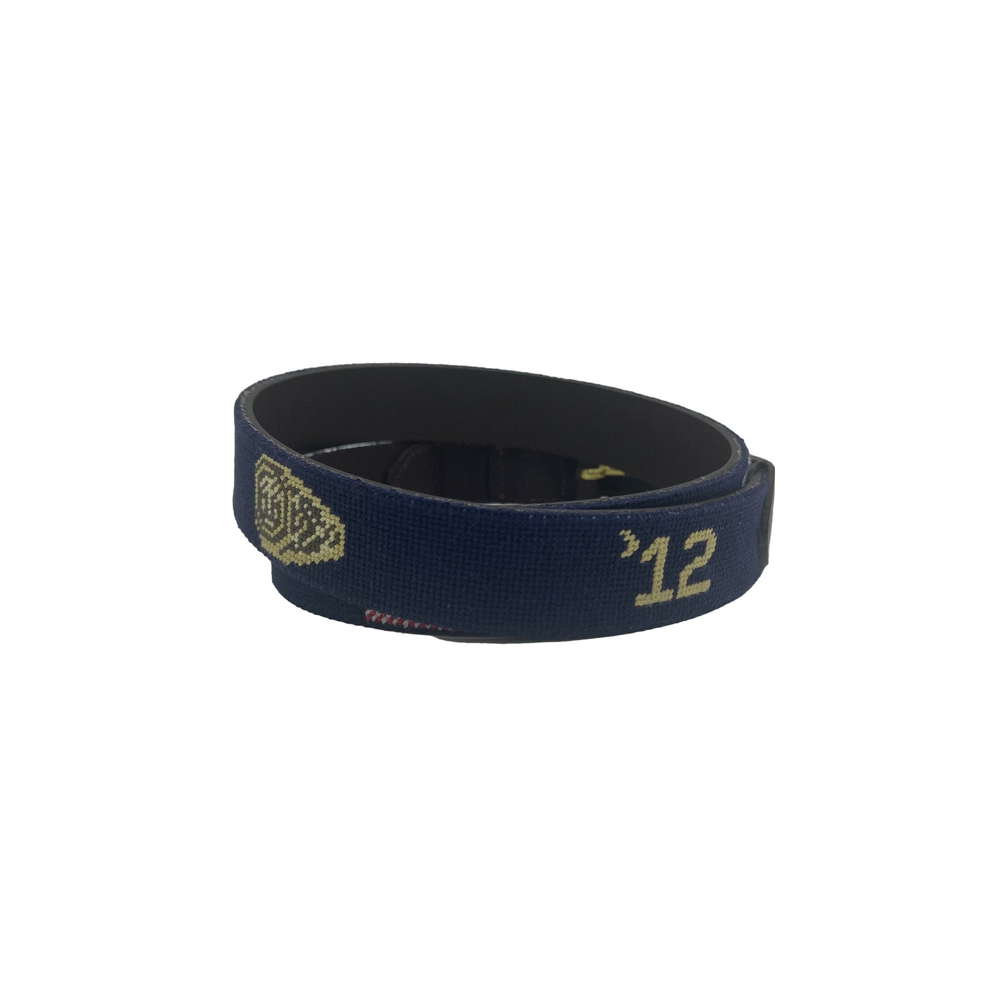 Personalized - The Citadel Hand-stitched Needlepoint Belt - Officially Licensed