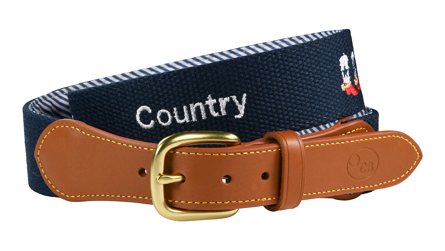hand-made needle-point belts - god, country, cowboys - charlestonbelt.com