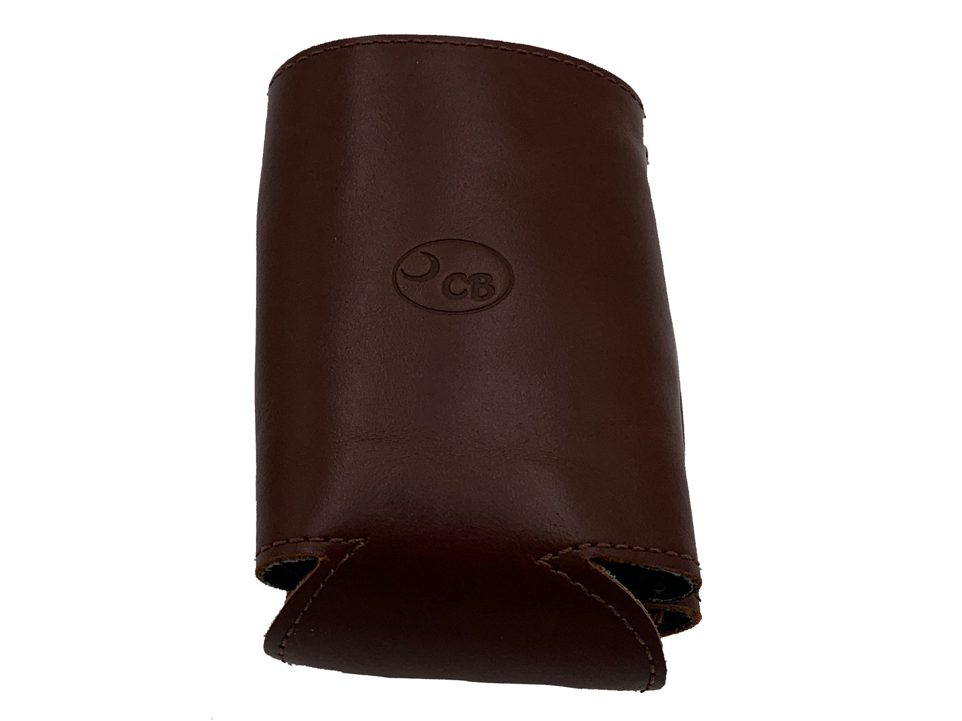 leather can cooler koozie back