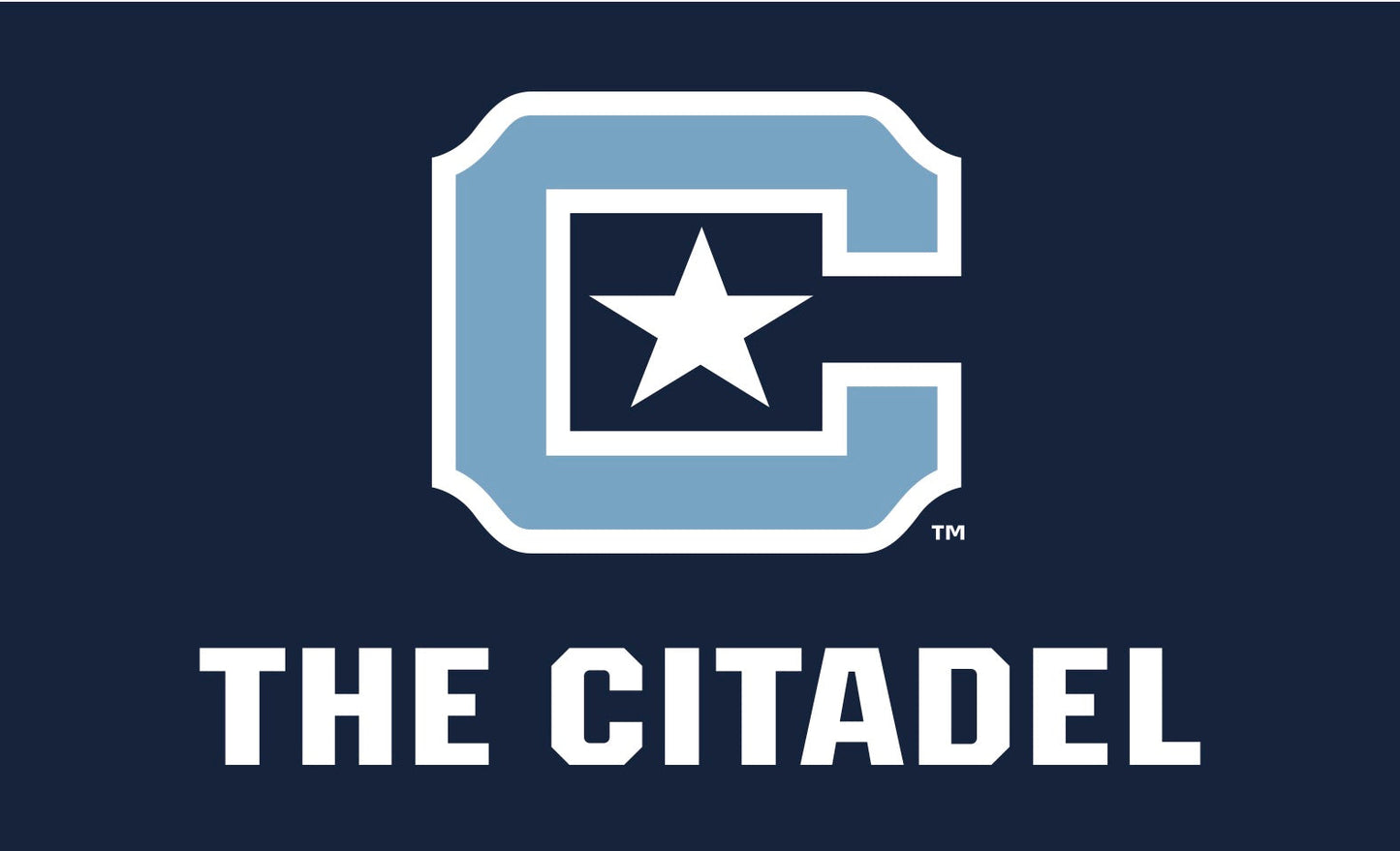 the Citadel athletic flag