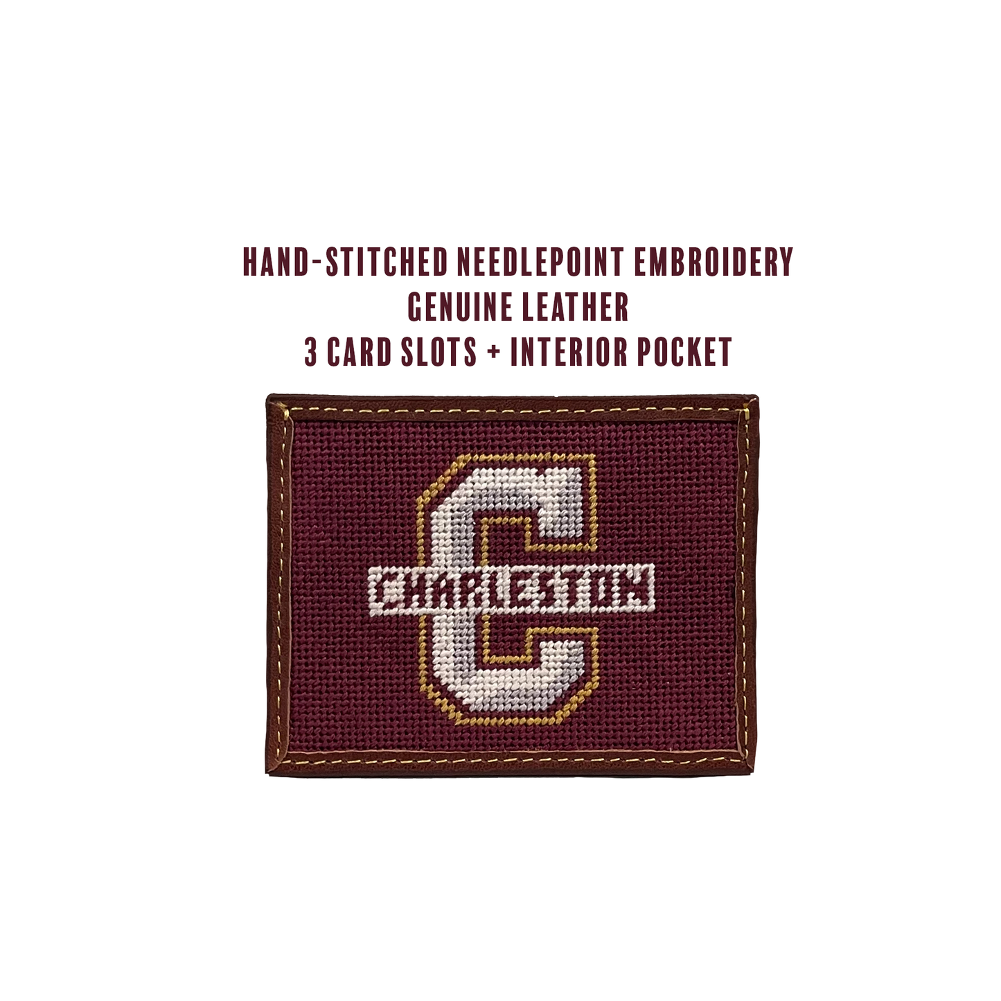 College of Charleston - CofC Logo Card Wallet
