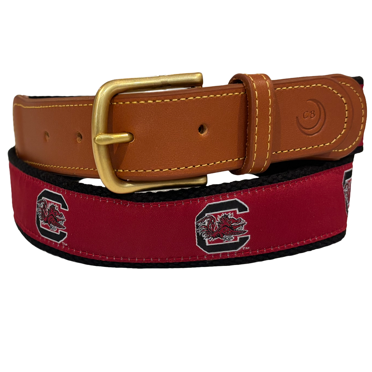 University of South Carolina (USC) Gamecocks All-Occasion Logo Canvas Belt