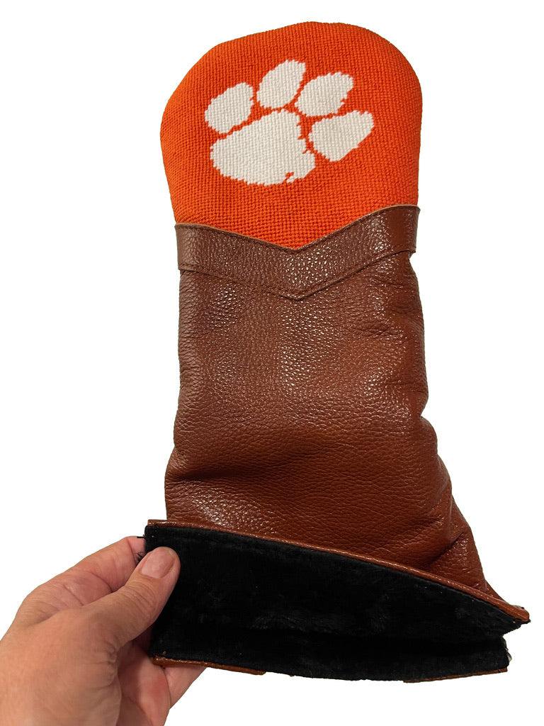 Clemson Paw Golf Club Headcovers Officially Licensed