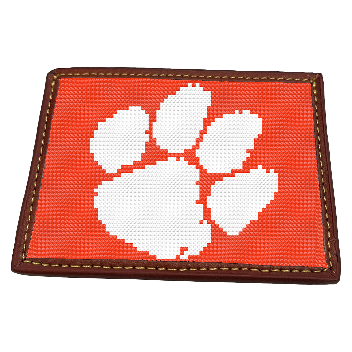 Clemson University Logo Card Wallet