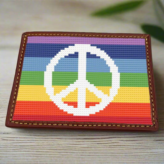 Rainbow Peace Card Wallet