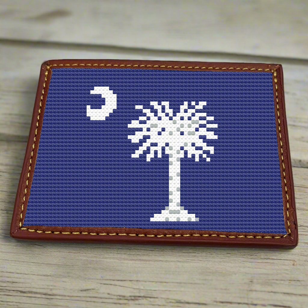 SC Crescent and Palmetto Card Wallet