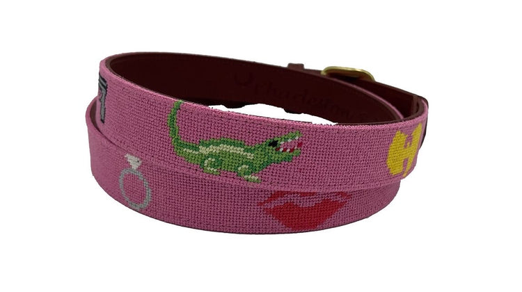 Made in St. Louis: Needlepoint belts looking to shake their preppy past