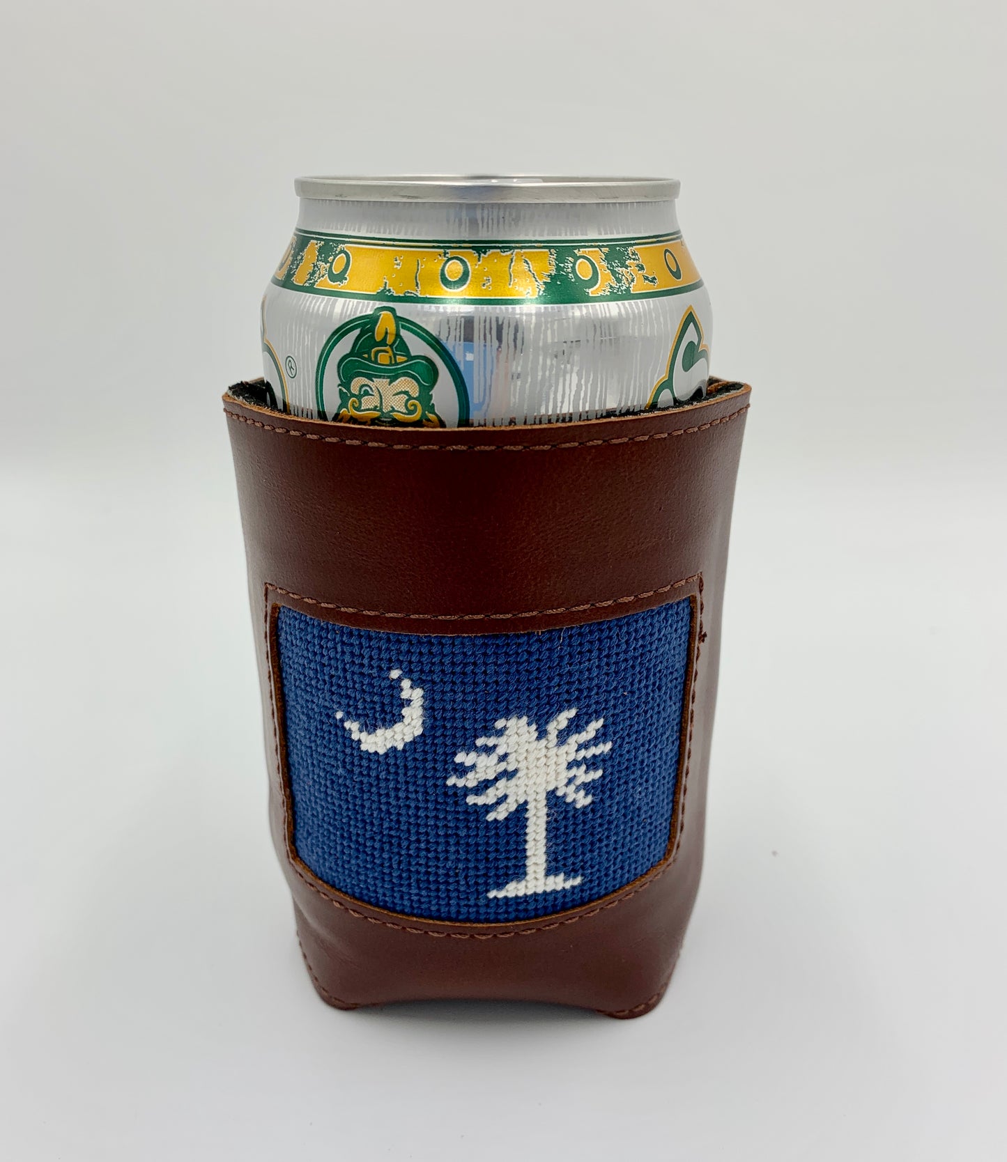 S.C. State Flag Palmetto Moon Can Cooler Koozie