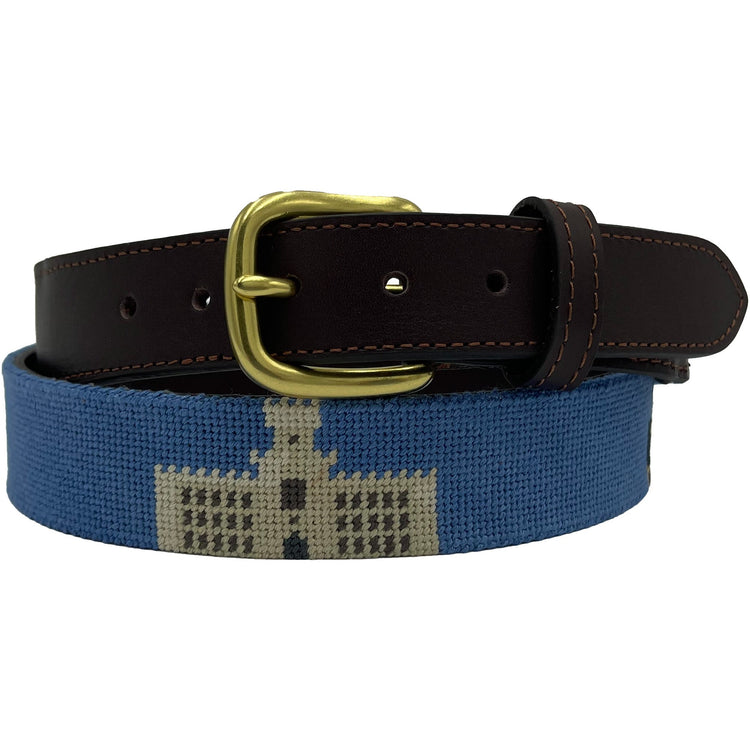 Non-personalized Design - The Citadel Days - Officially Licensed - Hand-stitched Needlepoint Belt