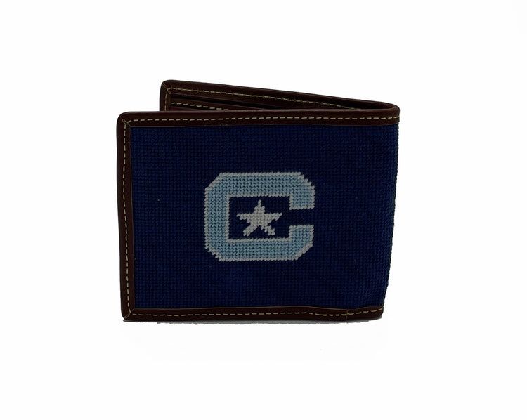 Citadel C-Star Logo Needlepoint Wallet