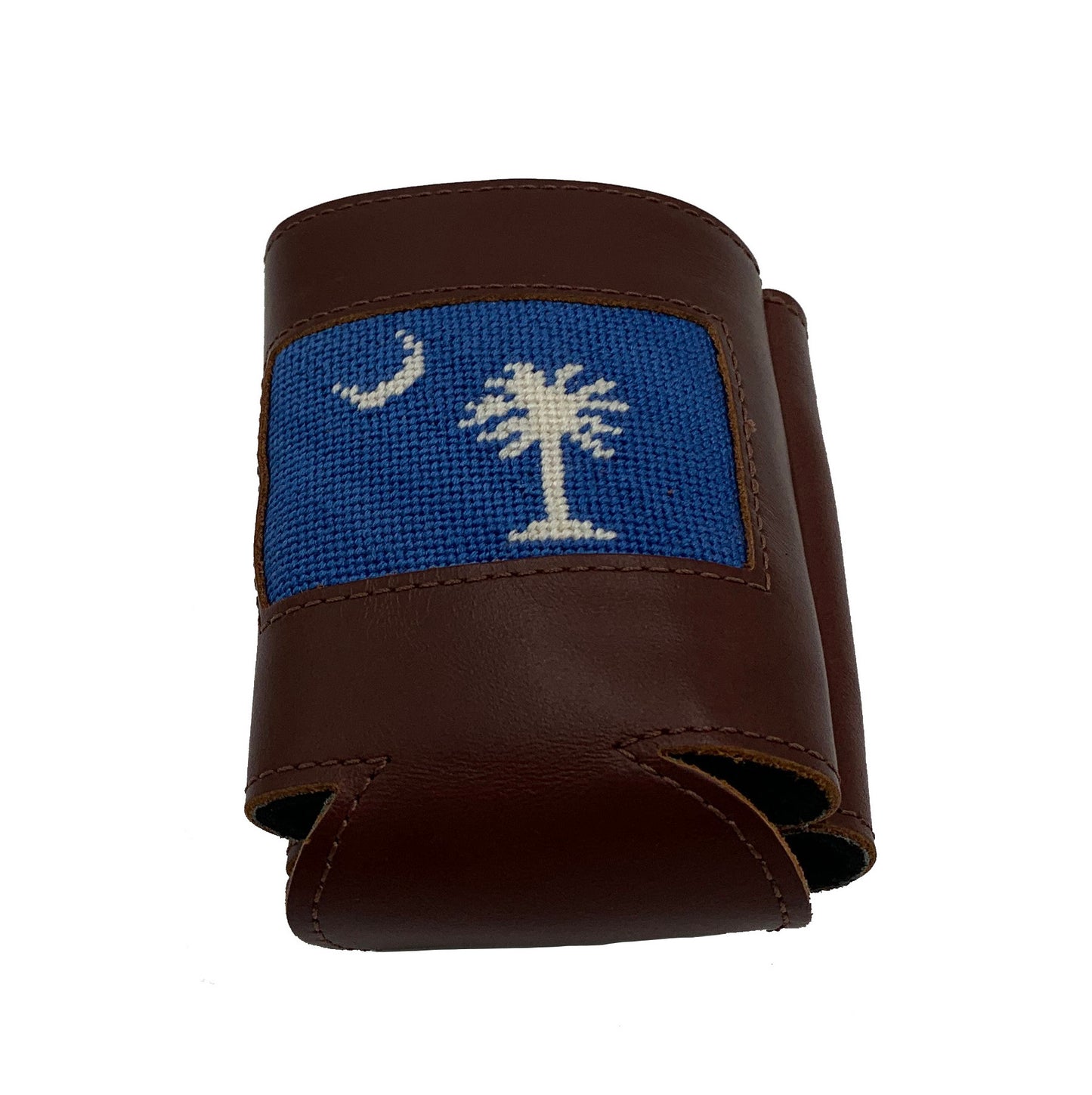 S.C. State Flag Palmetto Moon Koozie