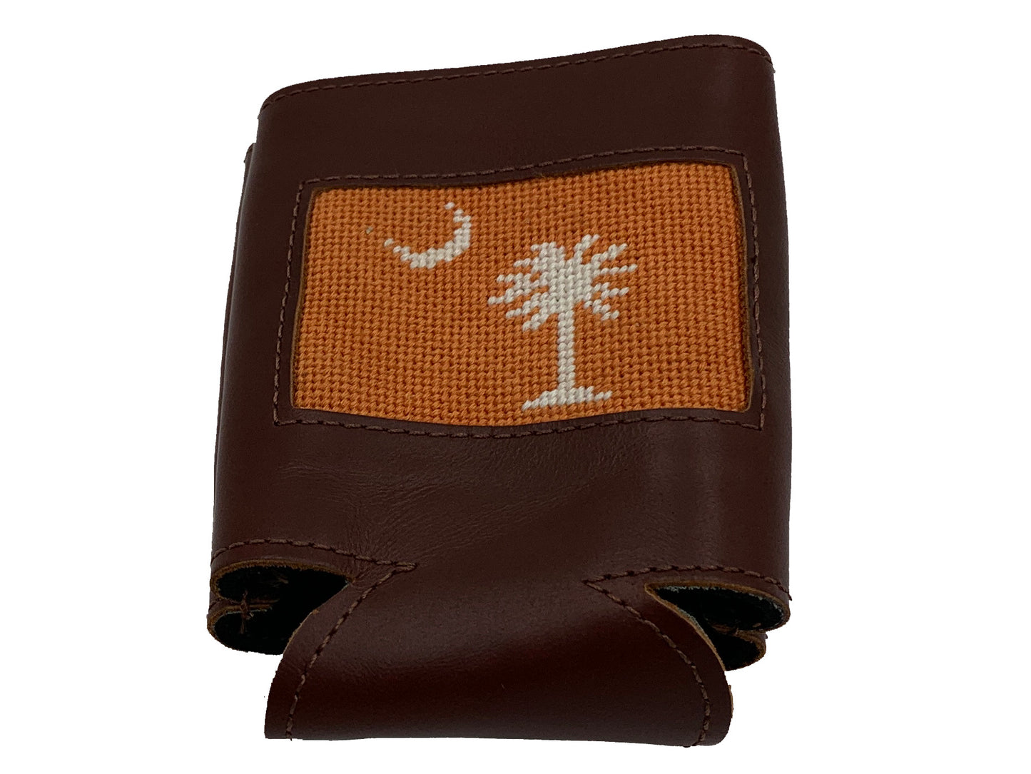 S.C. State Flag Palmetto Moon Koozie